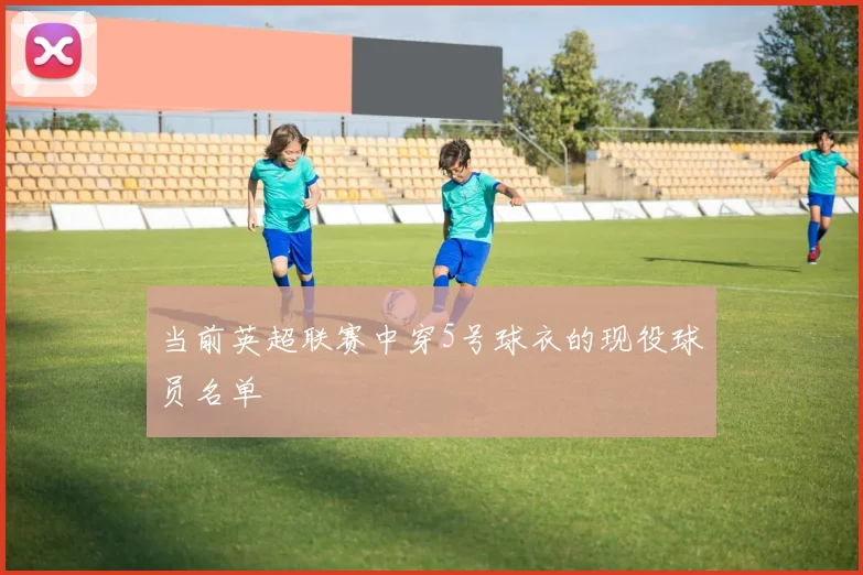 当前英超联赛中穿5号球衣的现役球员名单