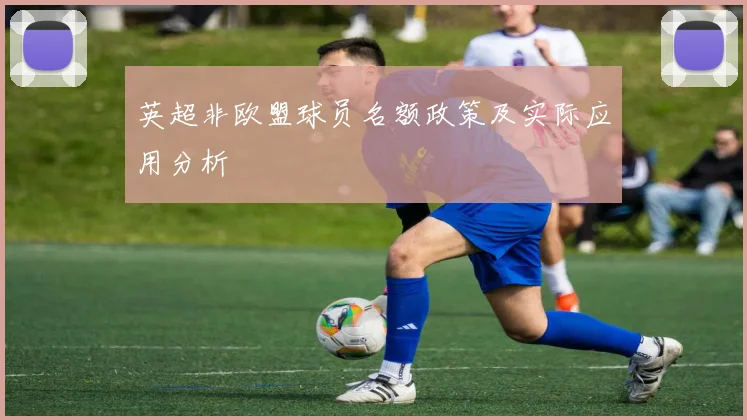 英超非欧盟球员名额政策及实际应用分析